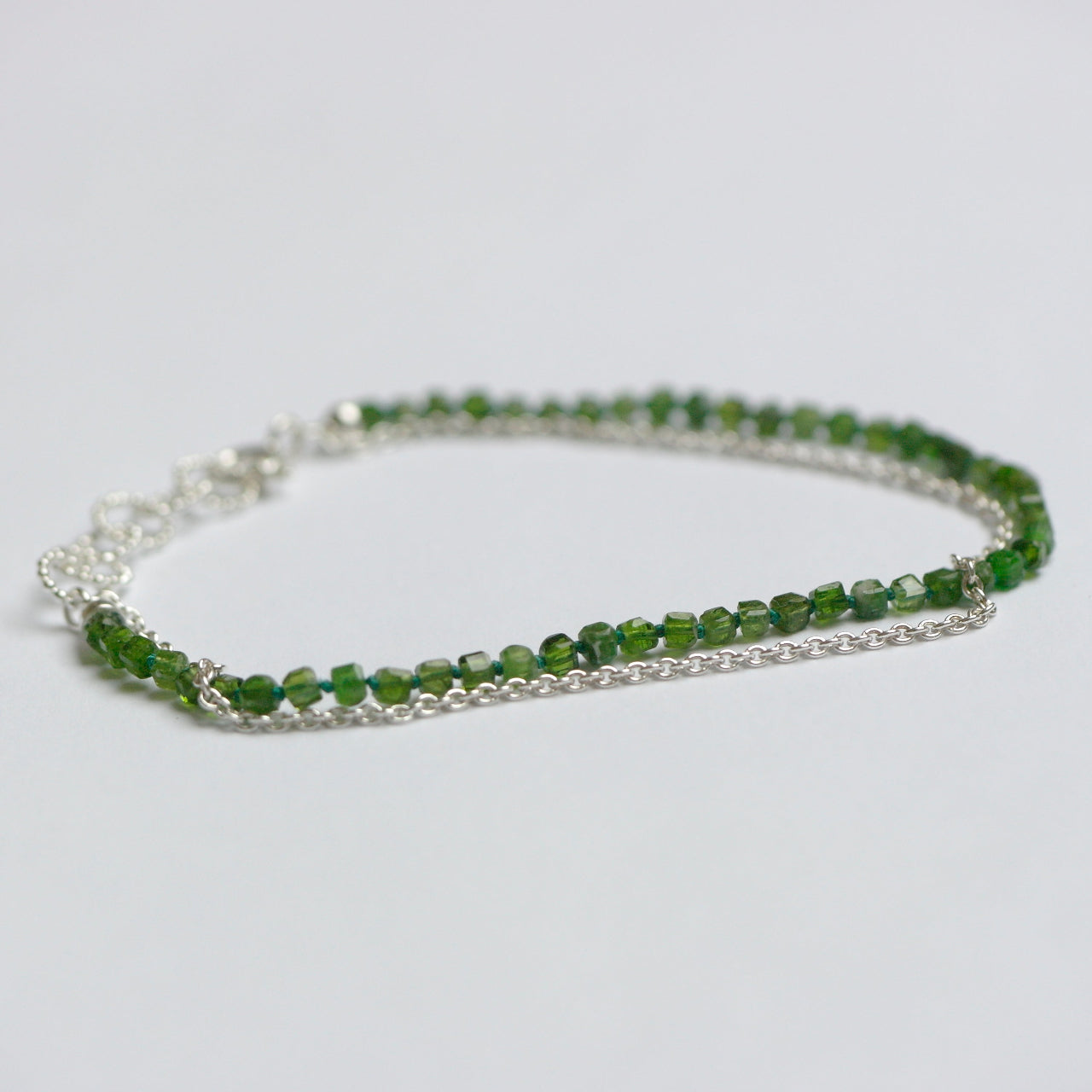 armband groen diopside-Hester Zagt