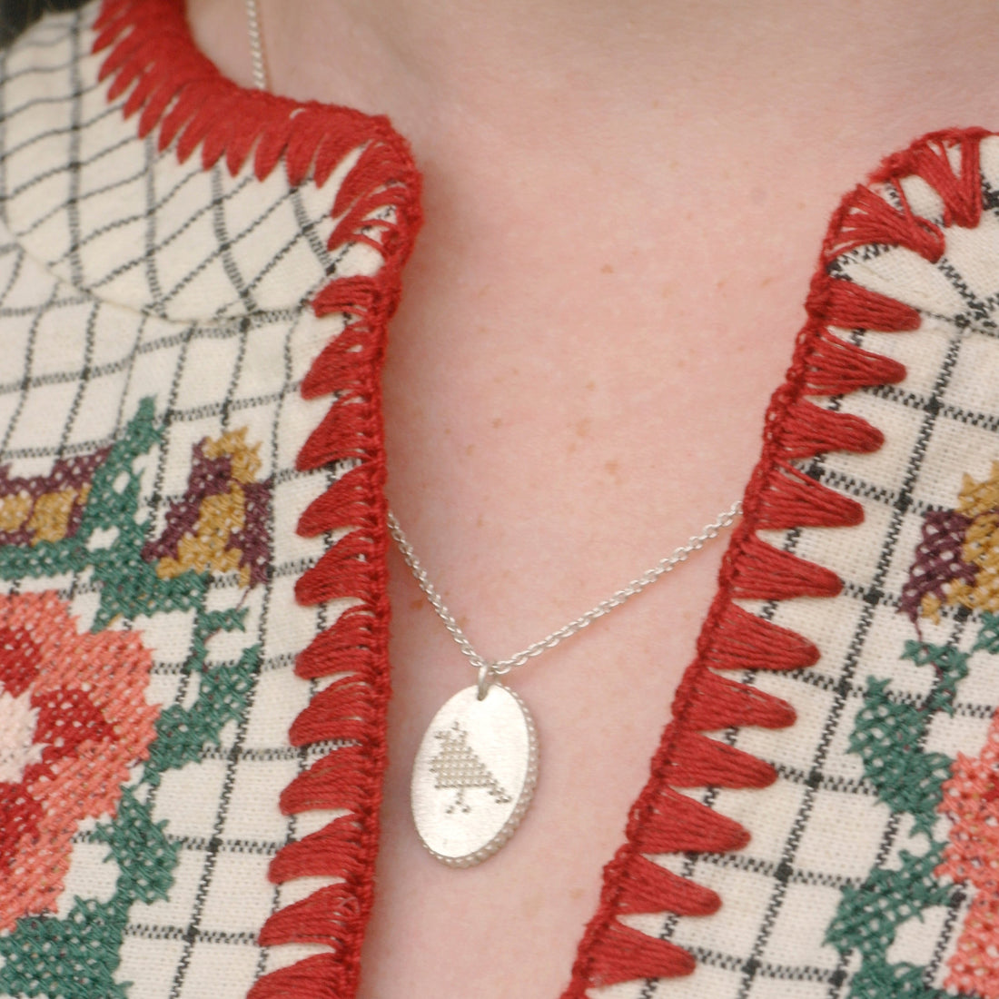 volgel ketting zilver-Hester Zagt