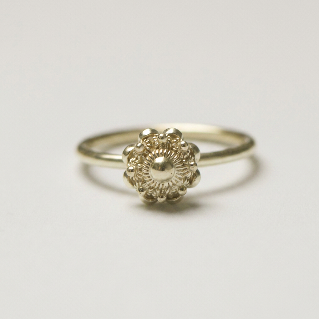 Zeeland Knopf Ring Gold