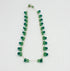 swarovski ketting k3-22 lichtgroen 2 donkergroen 1 - Hester Zagt