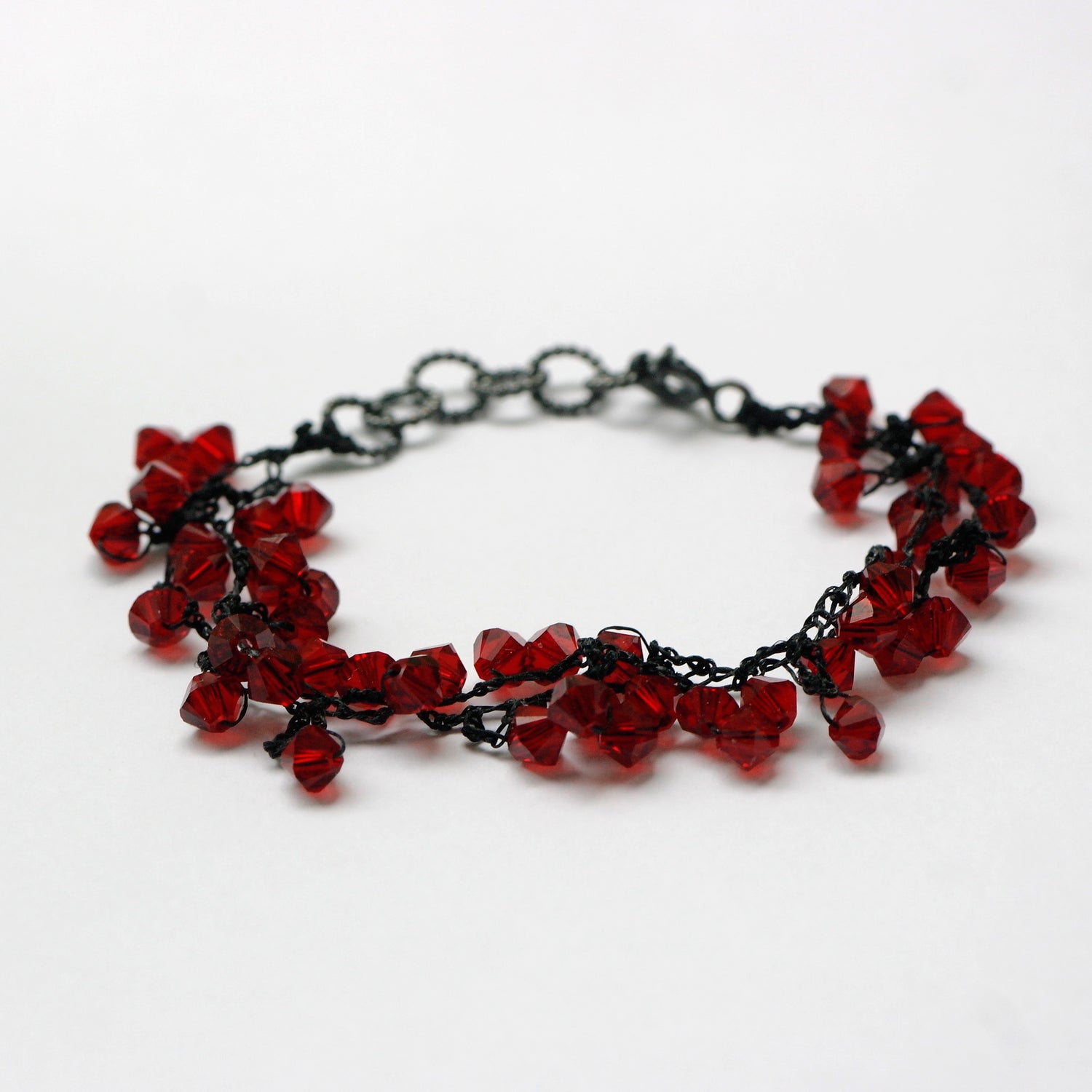 swarovski armband bordeaux - Hester Zagt