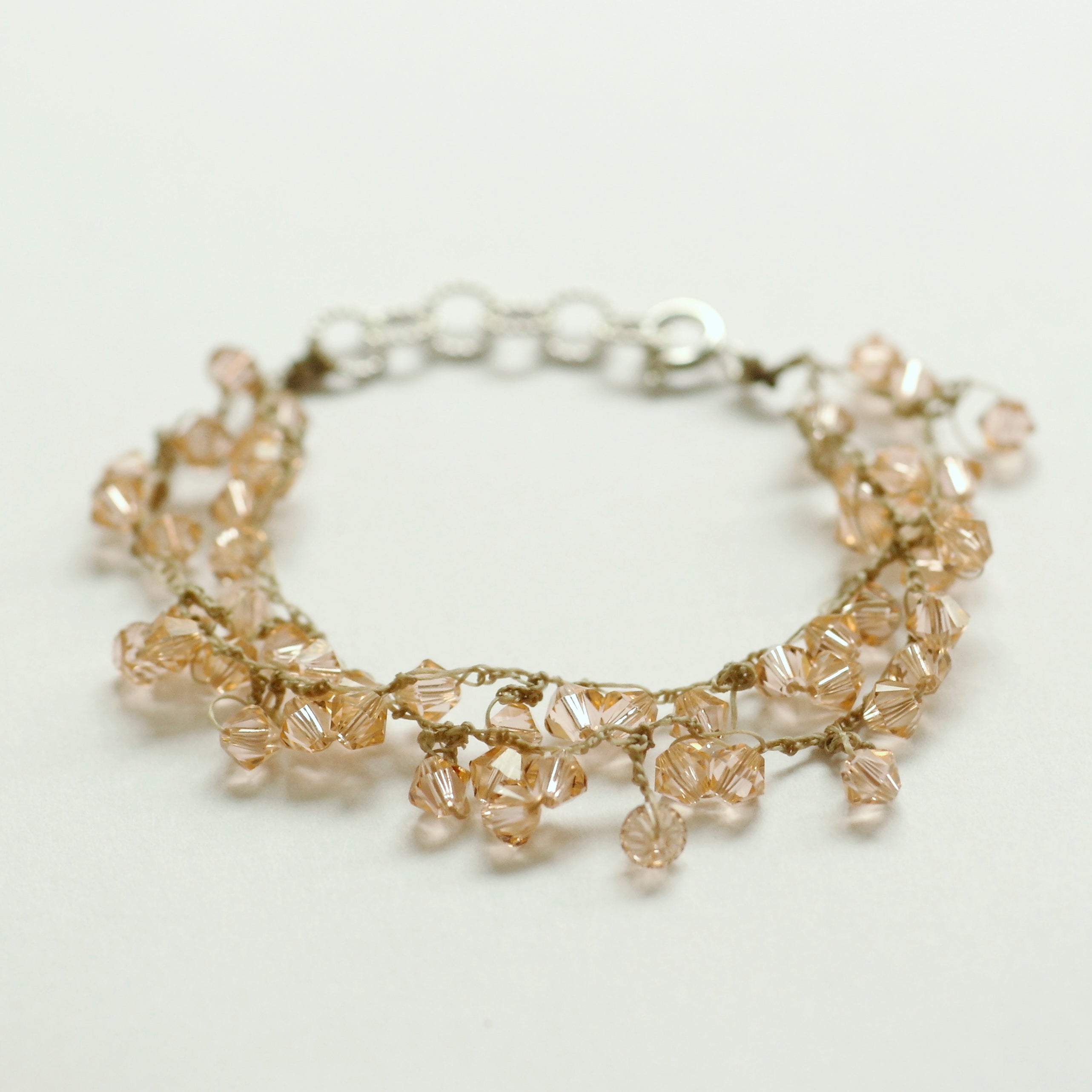 swarovski armband champagne - Hester Zagt