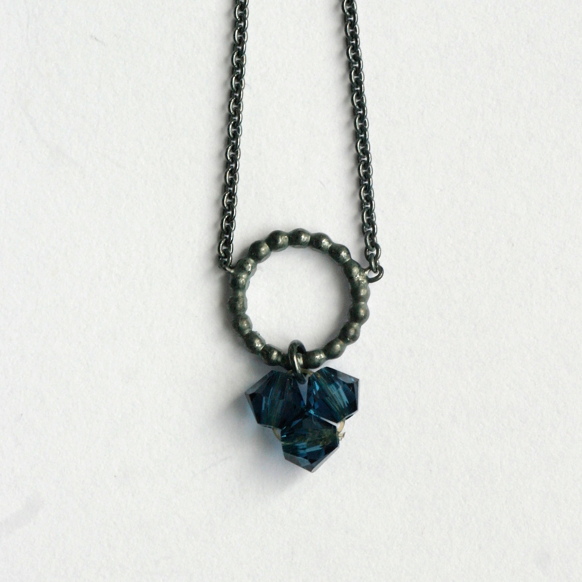 swarovski collier petrol s55 - Hester Zagt