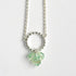 swarovski ketting lichtgroen - Hester Zagt