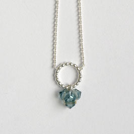 swarovski ketting jeans o3 rond - Hester Zagt