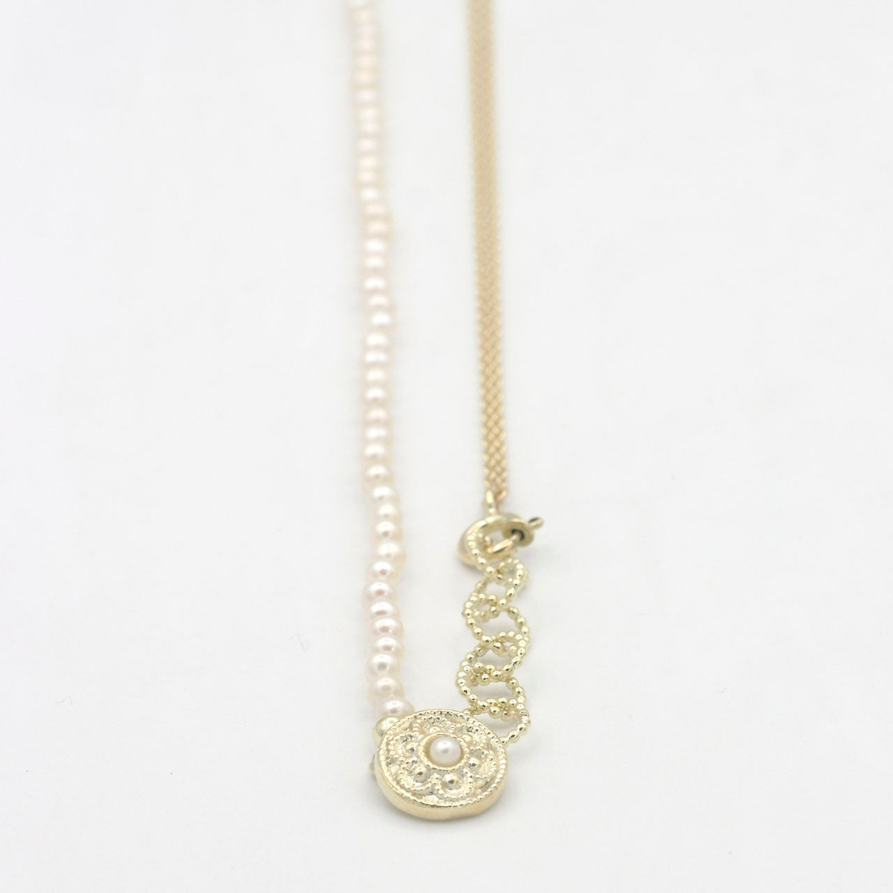 Gouden collier oma&